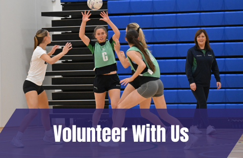 Volunteer With Us Button